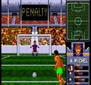 Retrogaming Fifa World Cup 2014 : Round of 16 France Nigeria (AWS Pro Moves Soccer Genesis)