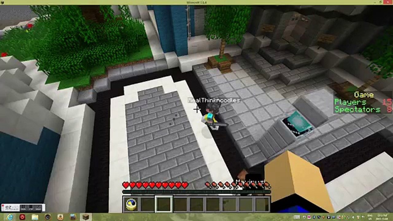 Meeting Thinknoodles on Minecraft!!