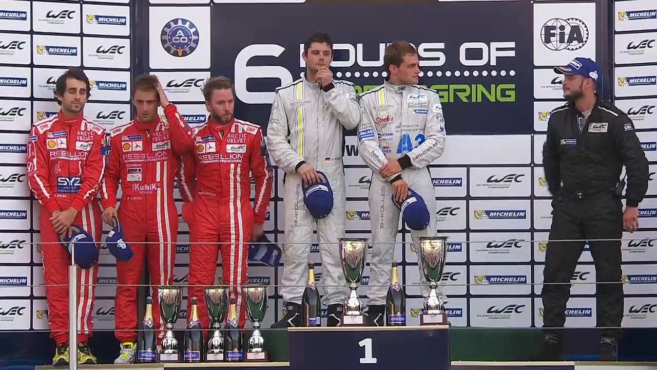 6 Hours of Nurburgring LMP1 L Podium