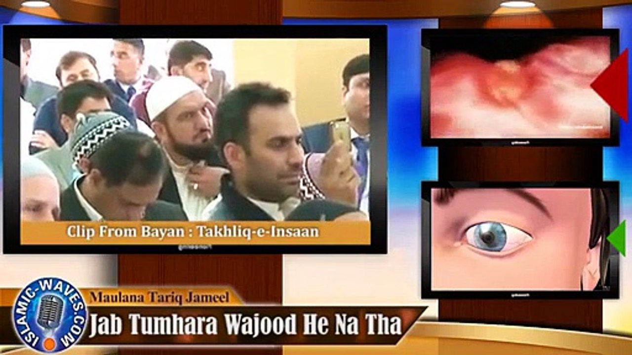 Molana tariq jameel views about creation of human 2015
