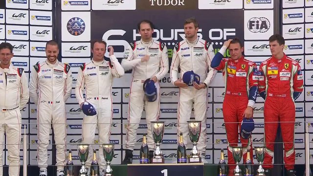6 Hours of Nurburgring - GTEPro Podium