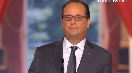 François Hollande : "Il faut faire des choix"