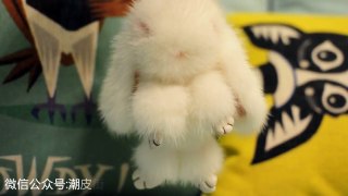 Luxury bunny toy (Mink+Handmade)