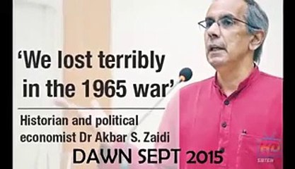 DawnExpress News Distorting 1965 Indo-Pak War History 2015