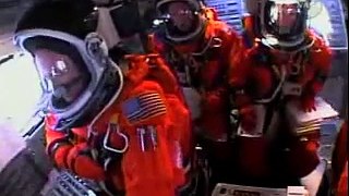 STS-121- Discovery in cockpit video