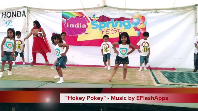 Hokey Pokey Kids Dance Music by EFlashApps | Children dance | baby otter