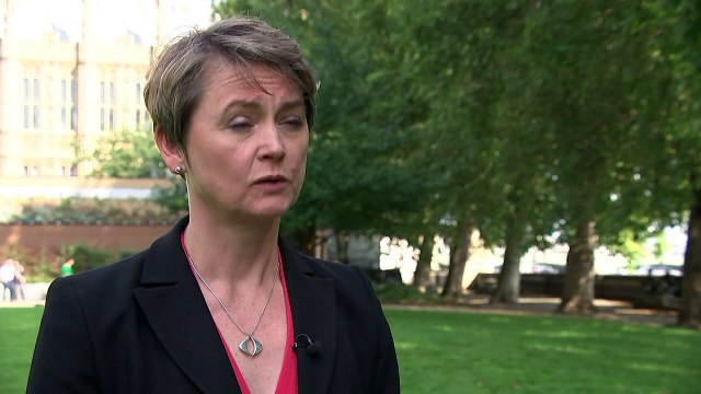 Yvette Cooper welcomes Government U-turn over Syria refugees
