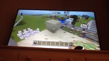 The worlds first seamless 4x4 piston sand door in Minecraft Xbox 360