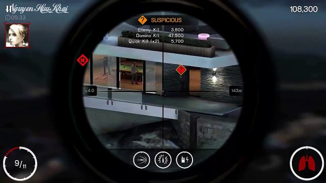 Hitman Sniper Chapter 3 Mission 7 - Use the fan to dispose of two bodies