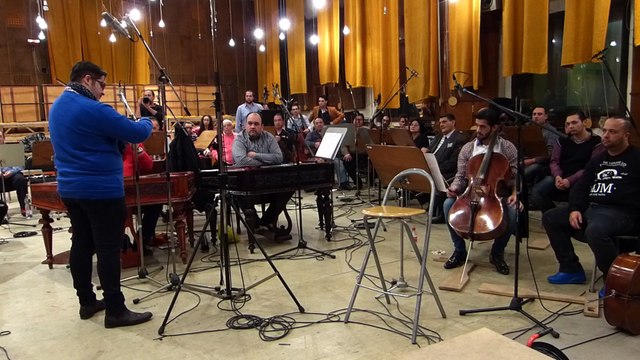 Gypsy Philharmonic Orchestra - Schindler's List - Hungaroton studio