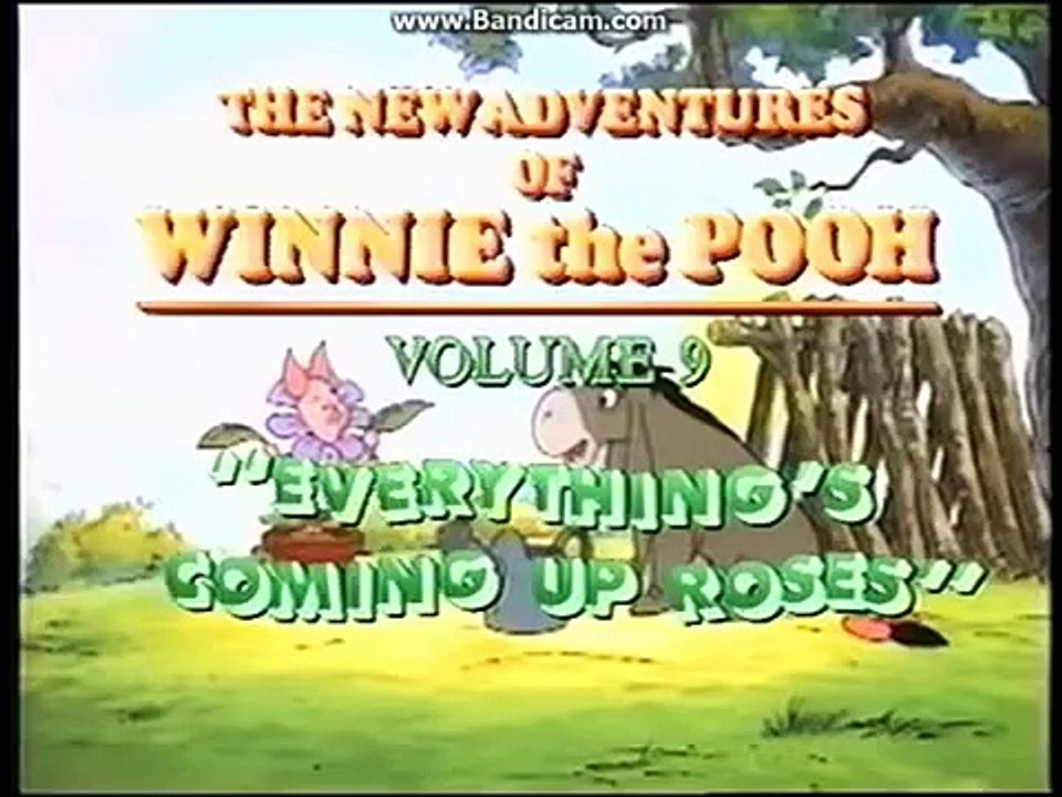 Opening to Winnie the Pooh: Everything's Coming Up Roses 1992 VHS