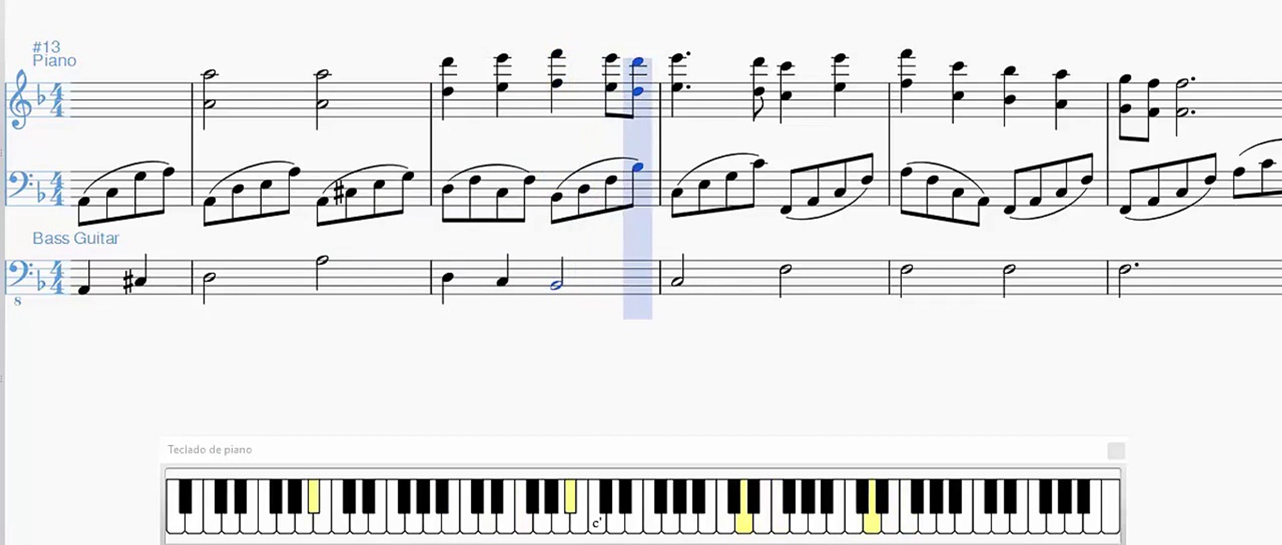 ⁣Partitura Piano Yesterday (Sheet Music Piano Yesterday