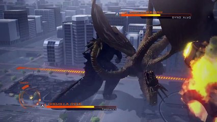 "GODZILLA" PS4 vs. Mode : Godzilla 2014 vs. King Ghidorah