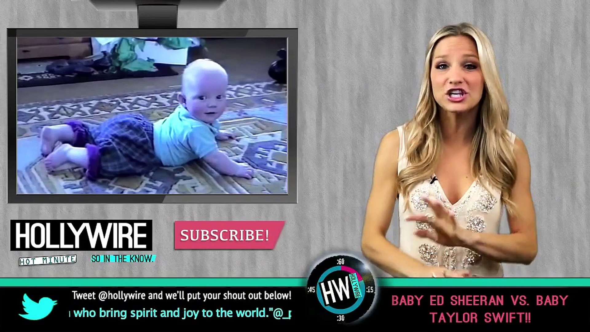 Ed Sheeran Vs. Taylor Swift: Cutest Baby Home Video?!