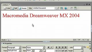 урок Dreamweaver видеоурок второй 001 на русском языке