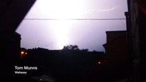 Wirral Lightning - 3rd July 2015 - Extreme UK Weather (thunderstorm, Storm)