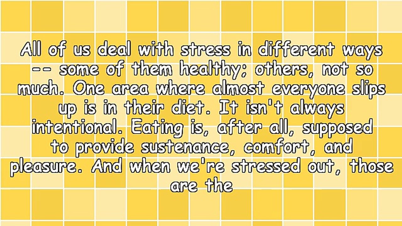 5 Terrible Things To Swallow When You're Stressed