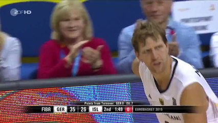 Dirk Nowitzki - Highlights vs Iceland (2015.09.05)