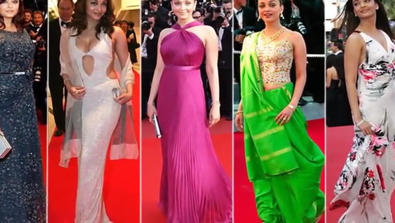 AISHWARYA RAI BACHCHAN'S 14 YEARS JOURNEY @ CANNES RED CARPET