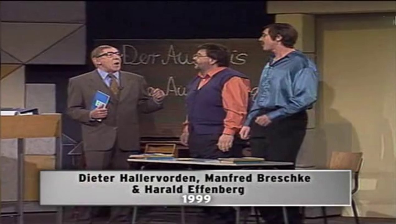 Didi Hallervorden - Grammatische Strukturen der deutschen Sprache 1999