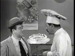 Abbott & Costello: Lou's Birthday Cake with Mr  Bacciagalupe