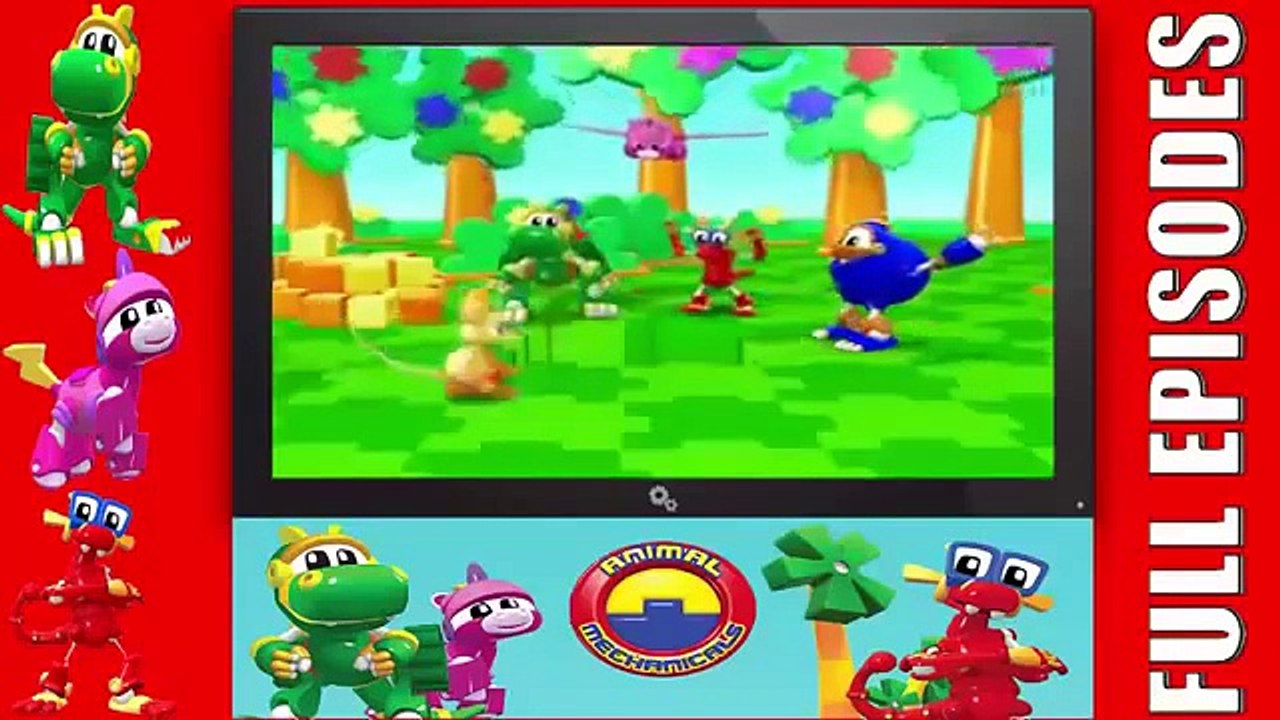 New Cartoon 2015 Animal Mechanicals Animal Islands Cow Castle Hassle