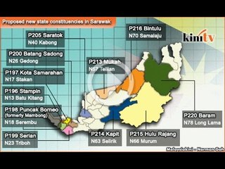 Persempadanan Sarawak: 86 bantahan, sudah gazet