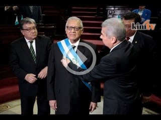 Guatemala lantik pesiden baru, tahan bekas penyandang