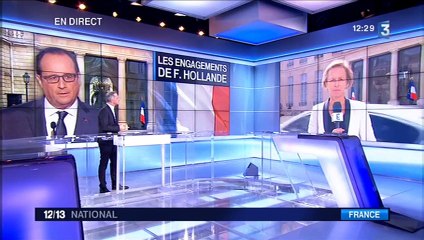 Les engagements de François Hollande