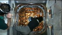 Station Crew Opens Dragon Hatch