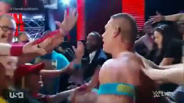 Sting's WWE RAW Debut & Brock Lesnar destroys The Authority - WWE Raw January 19 2015