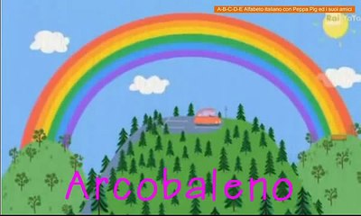 A-B-C-D-E Alfabeto italiano con Peppa Pig ed i suoi amici
