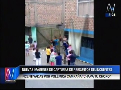 Cercado de Lima: Vecinos intentaron 'crucificar' a ladrón por robar cartera y celular