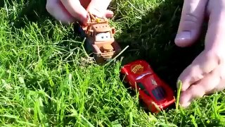 Disney Pixar Cars Lightning McQueen and Mater go to Sodor to meet Thomas the Train