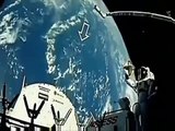 Real Footage From Space  It Shows Real UFO's Leaving Earth