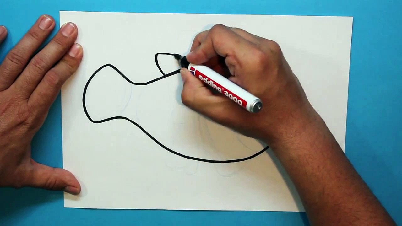 Cómo dibujar a Nemo (Buscando a Nemo) - How to draw Nemo (Finding Nemo)