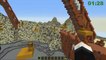 The Diamond Minecart Minecraft //Dantdm :  TRAYAURUS  TRAMPOLINE CHALLENGE   Minecraft Mod Minigame
