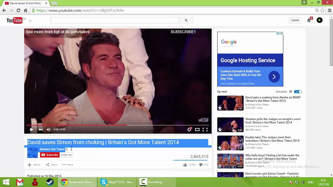 David Sound like Mr Bean -Britan Got talent! MU...