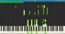 Hungarian Rhapsody No.2 - Synthesia - Piano Tutorial - Beginner