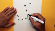 Cómo dibujar una jirafa (Animales africanos) - How to draw a giraffe (African animals)