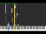 Sweet Dreams   Marilyn Manson Easy Piano Tutorial in Synthesia 100% speed