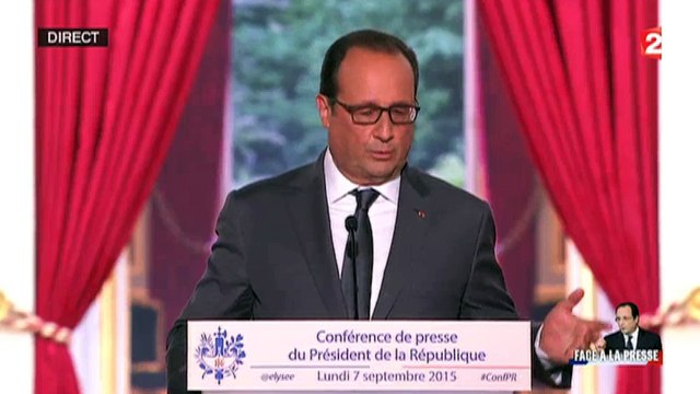 François Hollande s'exprime sur la redevance télé