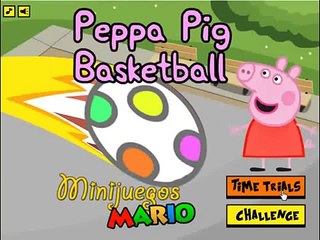 Peppa Pig Basketball   lets play  My Game