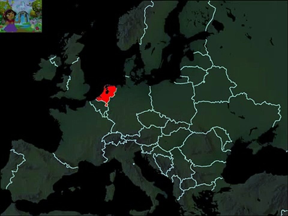 Countries of Europe National Flags   Glenn Doman Card   Nursery Rhymes   Vocabulary Flash Card