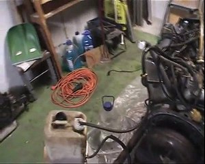 Mercedes w116 v8 test run