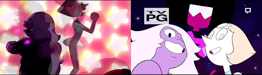 Steven Universe New Intro Side-by-Side Comparison