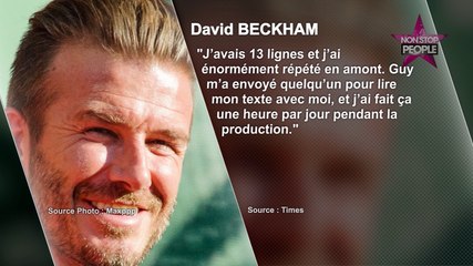 David Beckham est prêt à travailler dur pour percer au cinéma