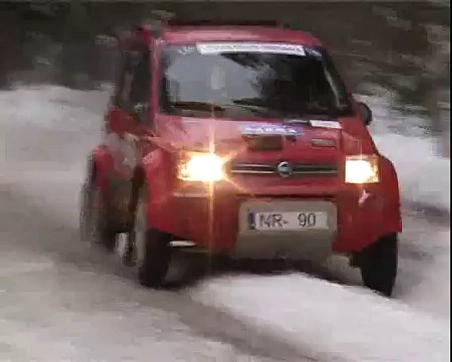 Jakrins/Priede Rally Sarma 2010 T1 Fiat Panda 4x4 super fast