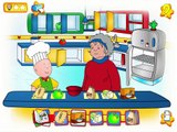 Caillou Cooking With Grandma Cartoon Animation PBS Kids Game Play Walkthrough | pbs kids games