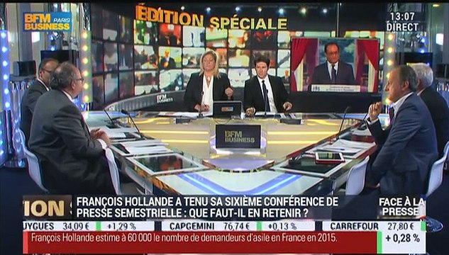 Edition spéciale Sixième conférence de presse de François Hollande: le debrief – 07/09